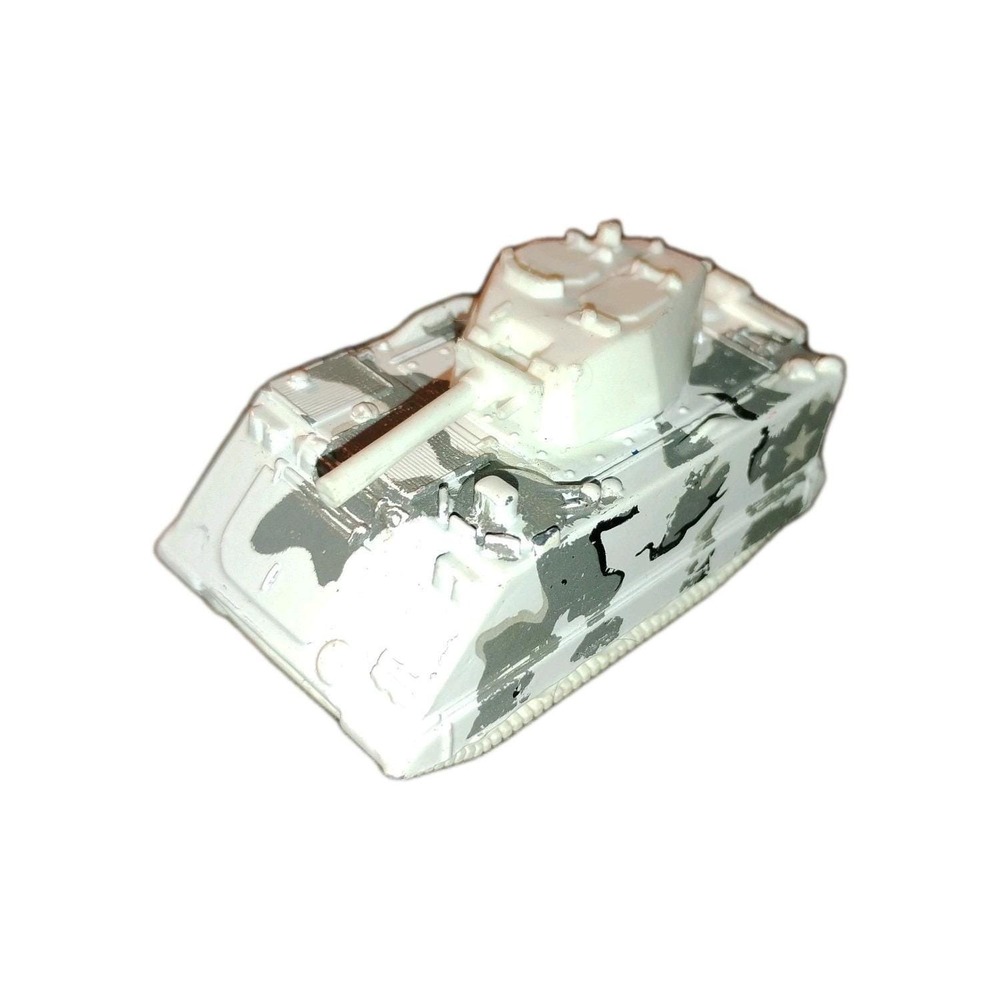 Vtg 1983 Mattel‎ HOT WHEELS  COMMAND Tank Armored Personnel Carrier Winter Camo